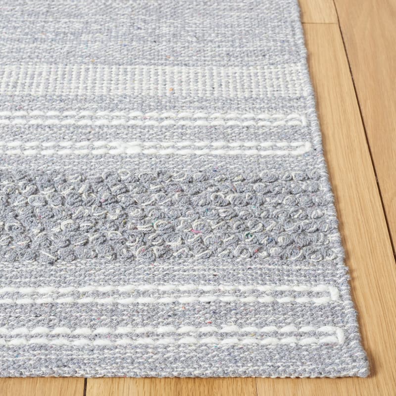 SAFAVIEH Handmade Striped Kilim Hayley Modern Cotton Rug