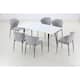 Modern Dining Table 1800White