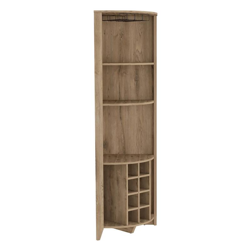 Essential Corner, Wine Rack, Two Side Shelves