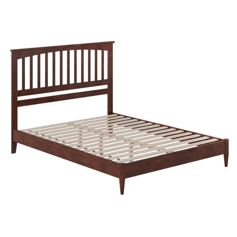 Becket Solid Wood Low Profile Platform Bed
