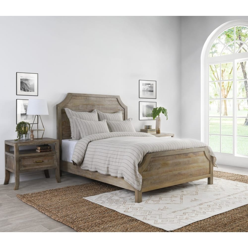 Kingston 100% Linen Natural Duvet Cover by Kosas Home