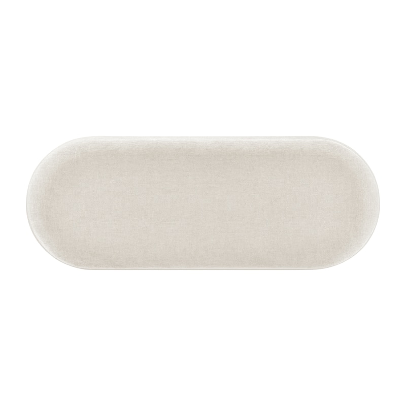 NPD Furniture Ayleen Chenille Storage Bench