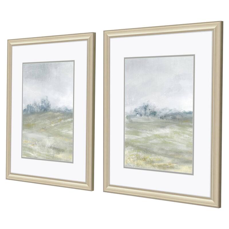 Morning Mist S/2 Framed Art Under Glass
