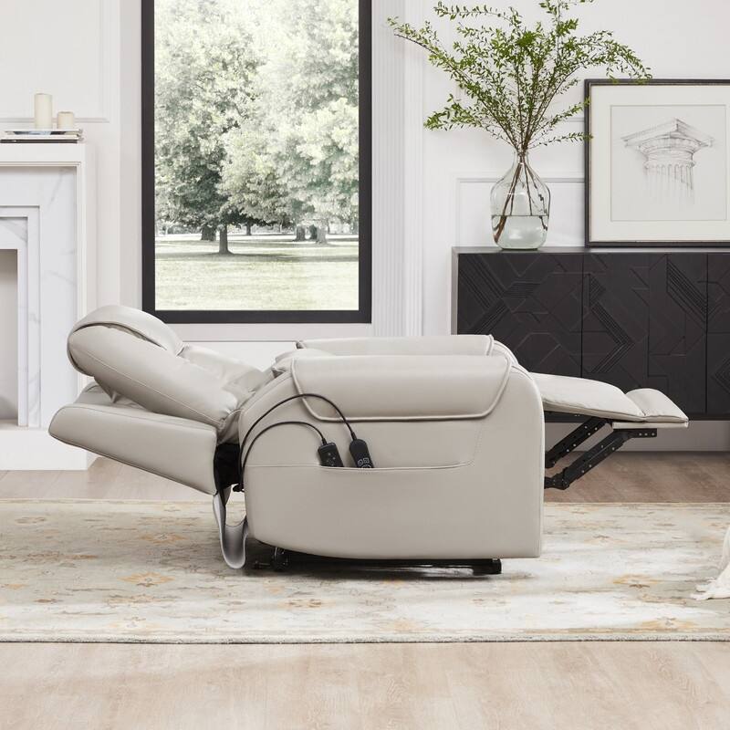 Andy Electric Power Lift Recliner with Heat and Massage for Elderly