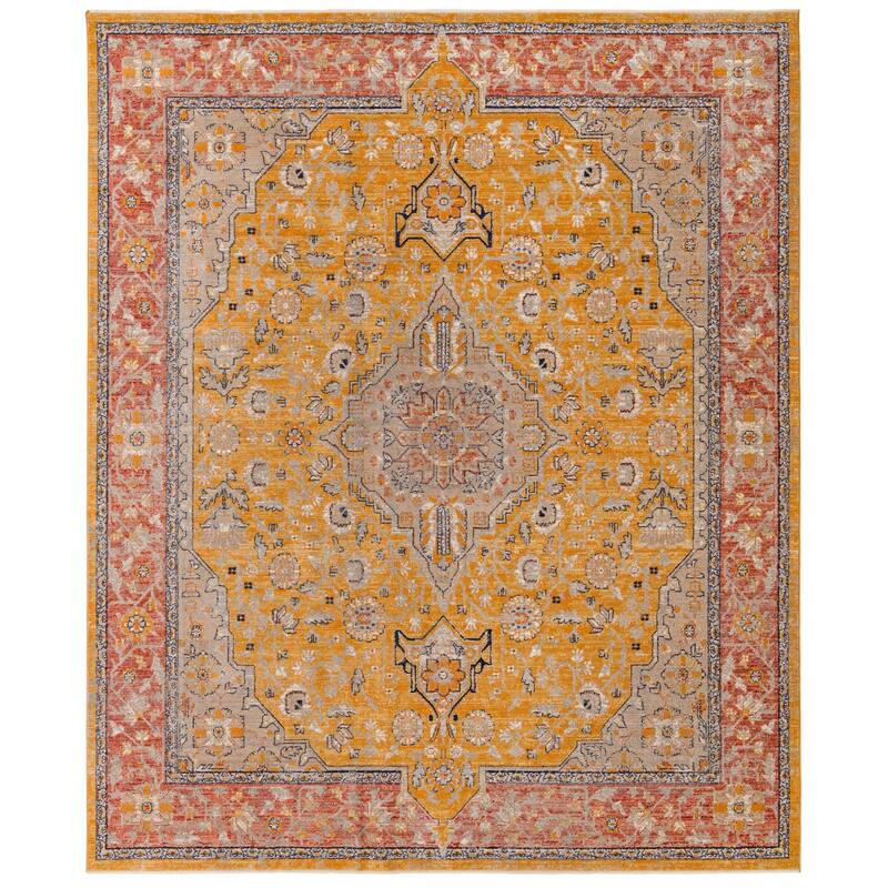 Traditional Nixa Collection Area Rug