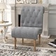 preview thumbnail 4 of 3, Armless Accent Upholstered Lounge Chair Slipper Chair for Bedroom Living Room