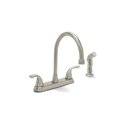 Shop Premier 120448lf Bayview Kitchen Faucet Double Handle With