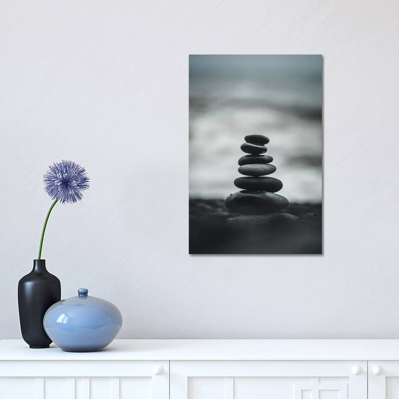 iCanvas "Black Sand Beach, Iceland" by Pixy Paper Canvas Print - 18x12x1.5