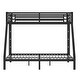 preview thumbnail 5 of 6, Metal Twin XL over Queen Bunk Bed,Space-Saving/Noise Reduced