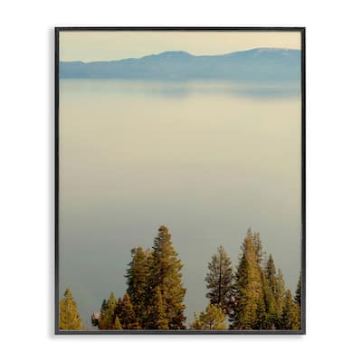 Stupell Pure Bliss Lake View Framed Giclee Art Design By Gemma Bardot