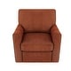 preview thumbnail 10 of 54, 360° Swivel Chair Accent Barrel Armchair Swivel Sofa Chair with Side Pockets for Living Room, Bedroom, Office and Hotel