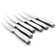 preview thumbnail 9 of 13, Oster Edgefield 14 Piece Stainless Steel Cutlery Knife Set with Black Knife Block