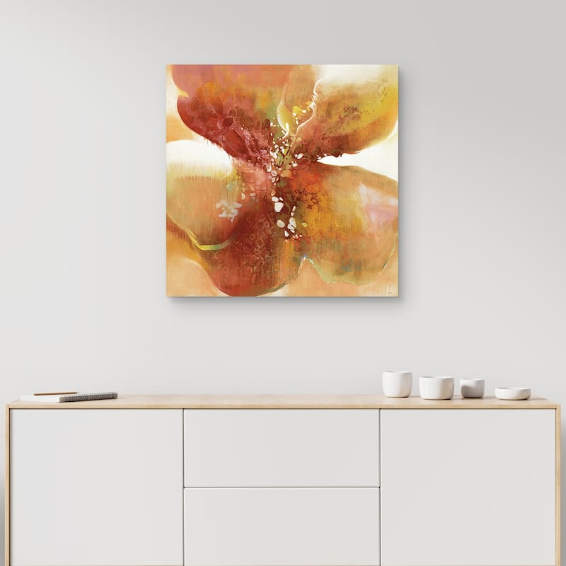 Amber Petals by K. Nari Canvas Art Print
