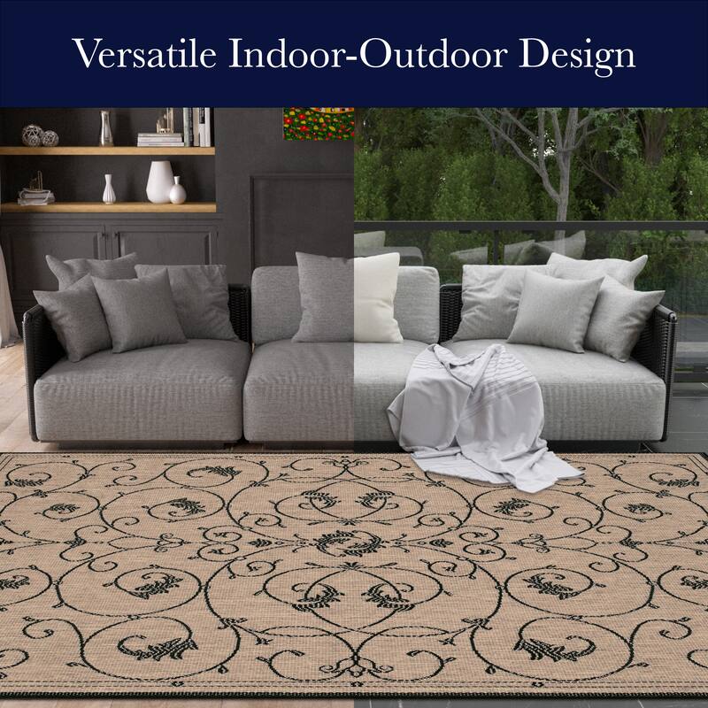 Dream Decor Rugs Pergola Savannah Indoor Outdoor Area Rug