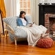 preview thumbnail 53 of 58, Pillow Saxx Dream Lounger with Wood Frame - 3-in-1 Bean Bag