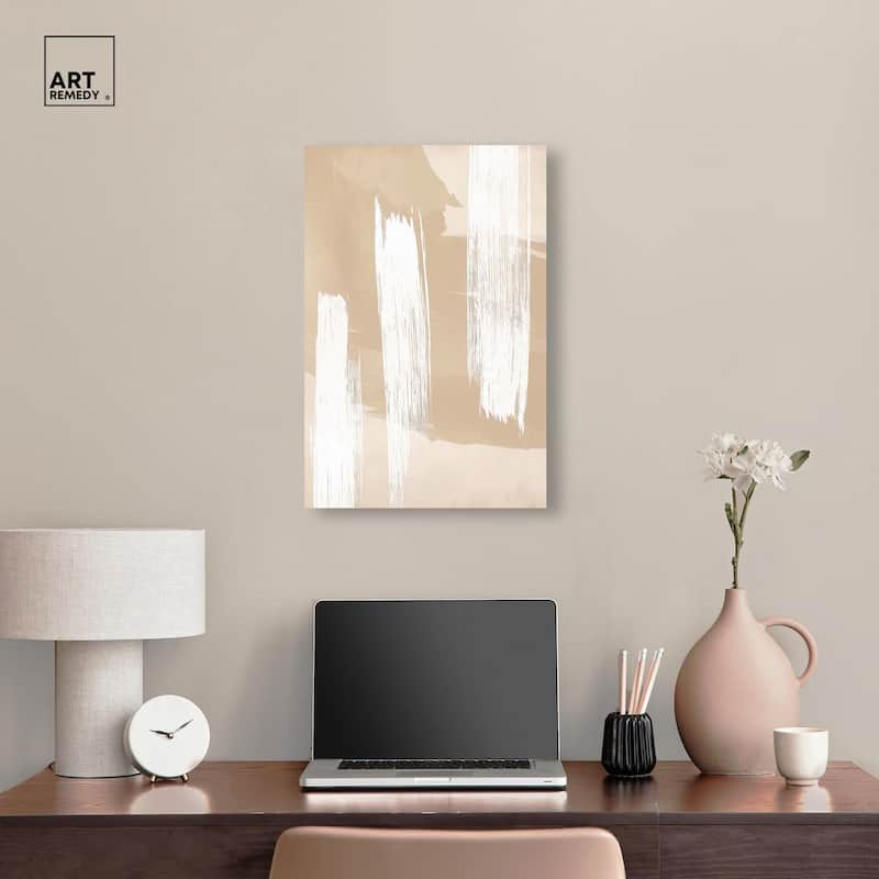 Gestural Grains I Canvas by Art Remedy, Gallery Wrapped