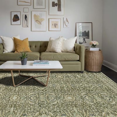 Vintage Distressed Carpet