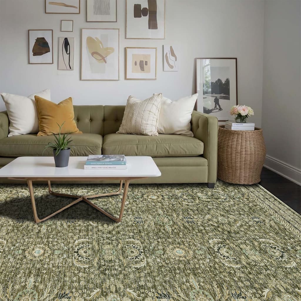 Vintage Distressed Carpet