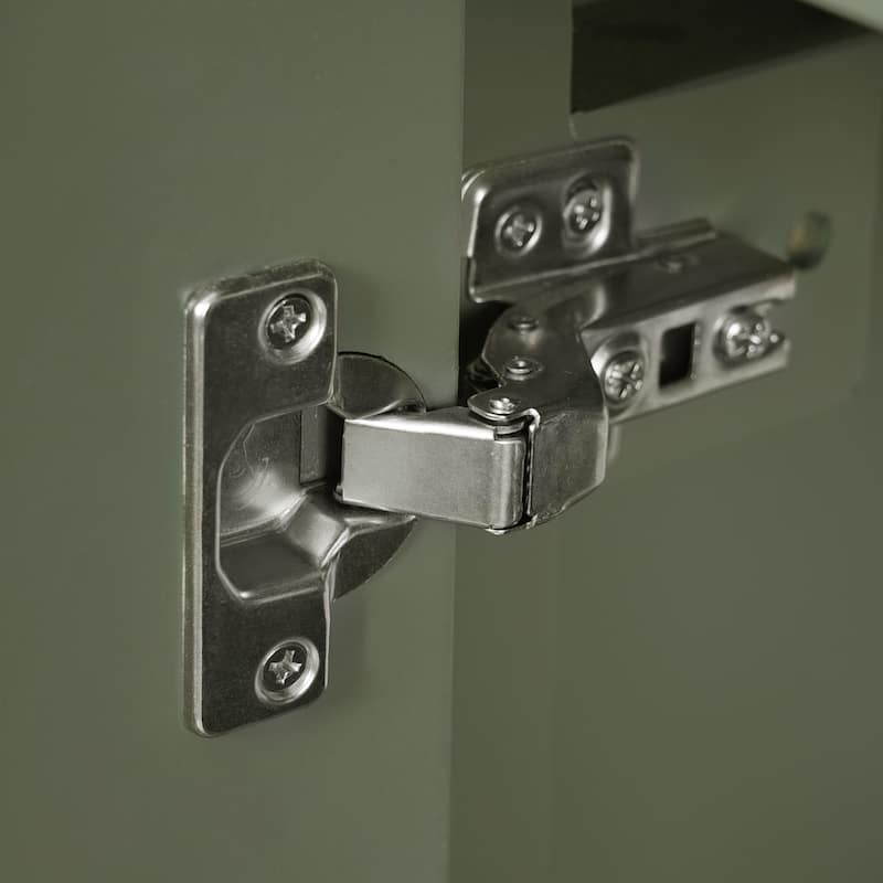 30" Bathroom Vanity with Ceramic Sink Combo, Soft-Close Door Bathroom Storage Cabinet with 3 Drawers