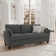 Hillsdale Grant River Upholstered Sofa with 2 Pillows - 34H x 81.25W x ...