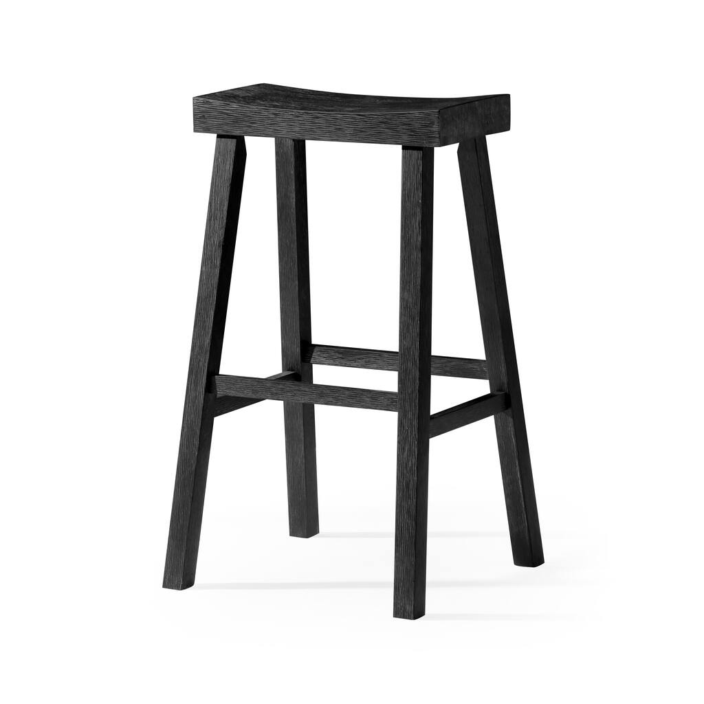 Maven Lane Vincent Kitchen Dining Wooden Stool