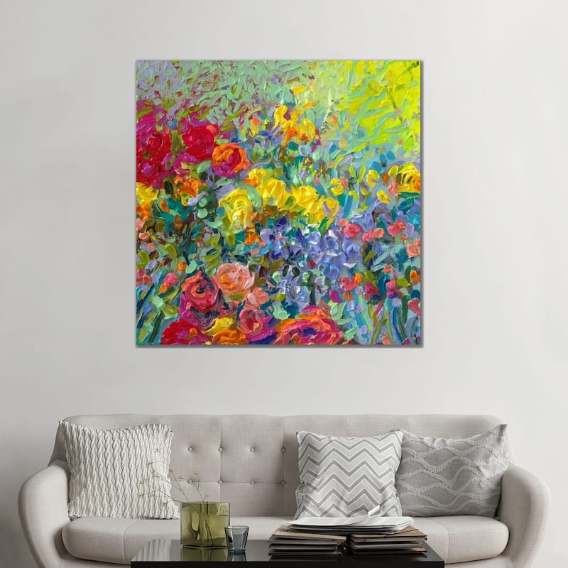 iCanvas "Clay Flowers" by Iris Scott Canvas Print