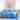 Snowball Chunky Bunny - Coma Inducer® Oversized Comforter Set - Cloudy Day Blue