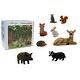 preview thumbnail 1 of 1, Get Ready Kids Forest Animal Playset, 8 Pieces Multi - Kids