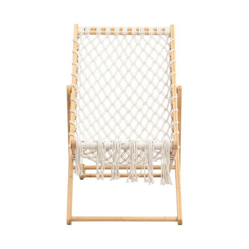 Set of 2 Weaving Chair, with Handwoven Rope for Patio,Living Room, Garden, Balcony