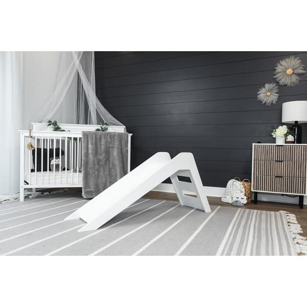 slide 1 of 1, Modern White Indoor Slide