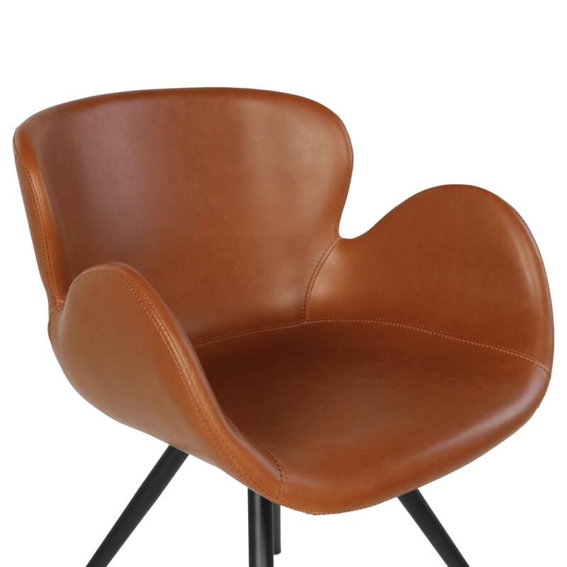Furnish Theory Terra Serenity Dining Armchair Arm Chair w/ Various Artificial Leather (Polyurethane) Upholstery Covers