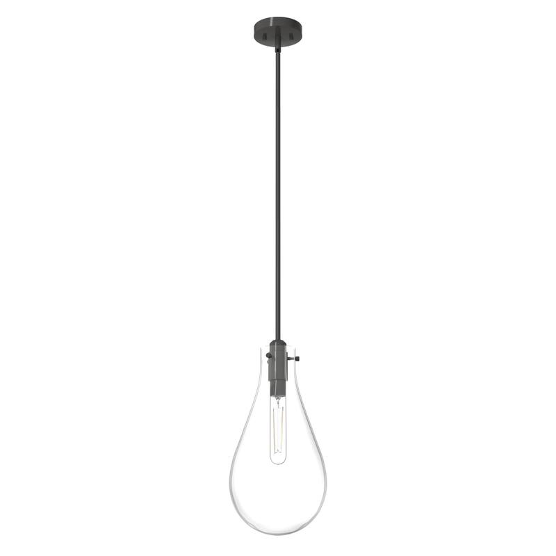 Hunter 9" Lundin 1-Light Pendant - Kitchen Island, Dining Room - Contemporary, Transitional