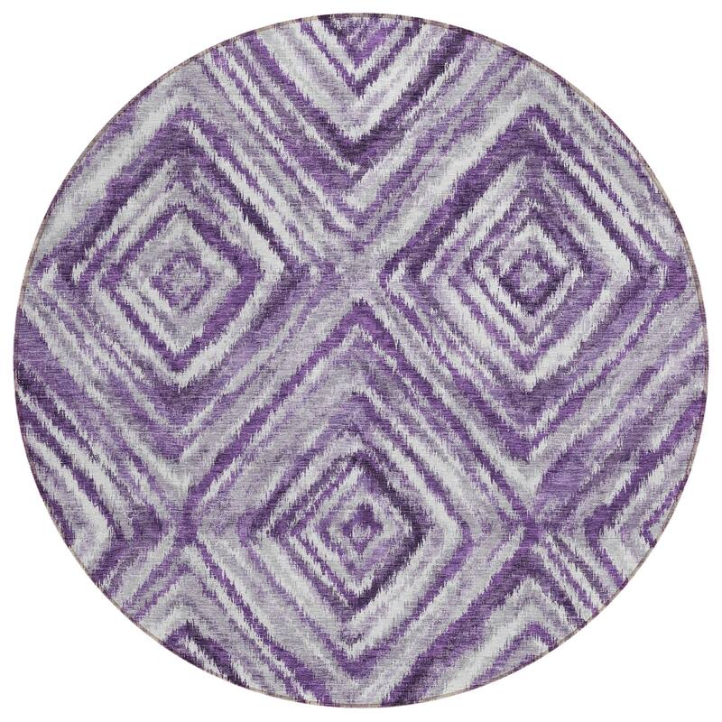 Machine Washable Indoor/ Outdoor Chantille Moroccan Boho Contemporary Rug