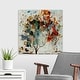 preview thumbnail 38 of 47, GreatBIGCanvas Colorful Figurative Modern Unframed Canvas Wall Art