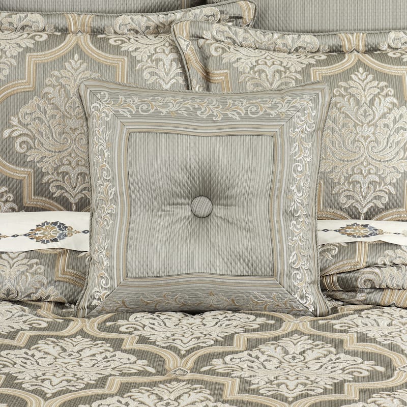 Martina 18" Square Decorative Throw Pillow - Polyester - Accent - Sage