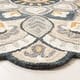 preview thumbnail 10 of 17, SAFAVIEH Handmade Novelty Urtza Ornate Flower Wool Rug
