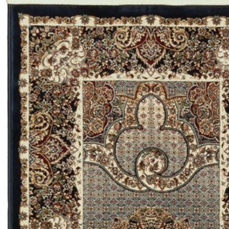 HomeRootsMedallion Traditional Runner Area Rug