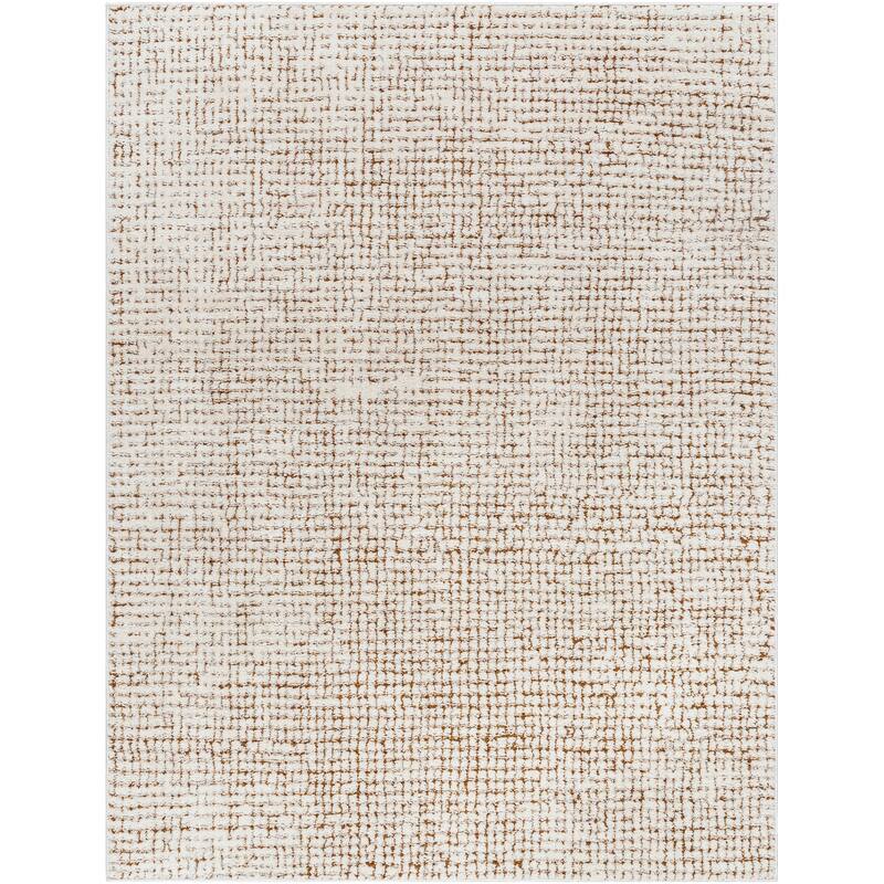 Livabliss Freud Eclectic Mosaic Area Rug - 2' 8" x 7' 3" - Brown/Cream