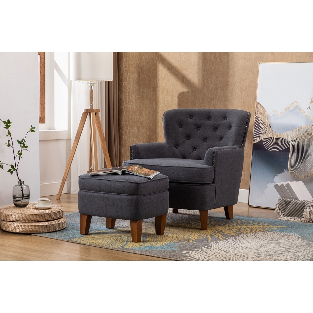 Carson carrington kaarnevaara upholstered accent chair living room hotsell sofa