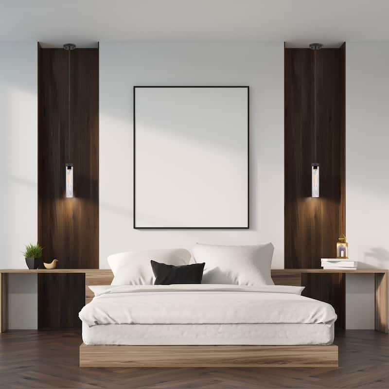 Braden Collection - 1 Light - Mini Pendant - 2.75"W - 12"H - Iron Graphite Finish