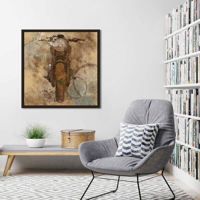 "Live to Ride II" by Carol Robinson Print on Floating Canvas