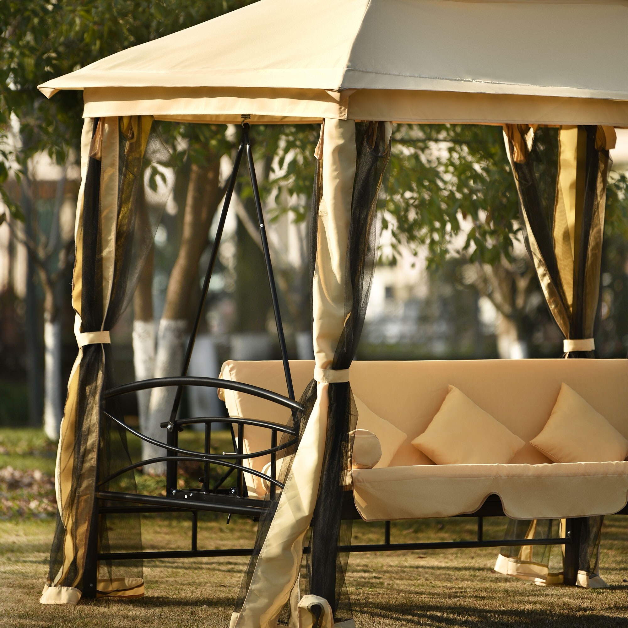 Gazebo sales swing bench
