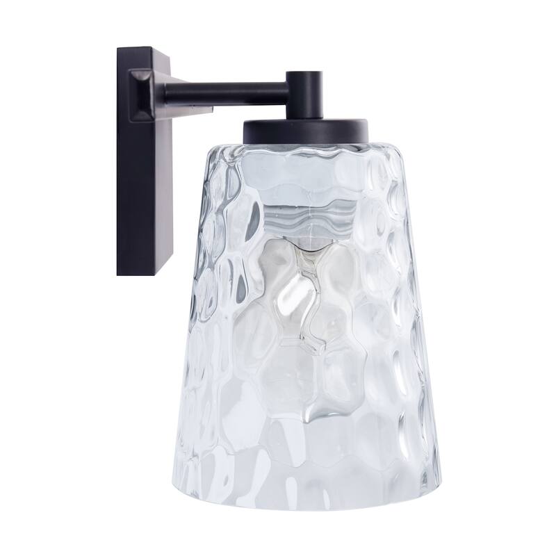 Modern Radiance 3-Light Black Vanity Light - 22.8"L x 5.9"W x 7.5"H