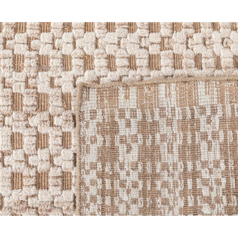 Terra by Obeetee Durian Hearth Neutral Rug