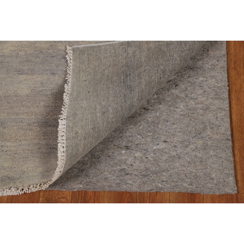 Striped Gabbeh Oriental Foyer Rug Hand-Knotted Wool Carpet - 3'3"x 6'4"