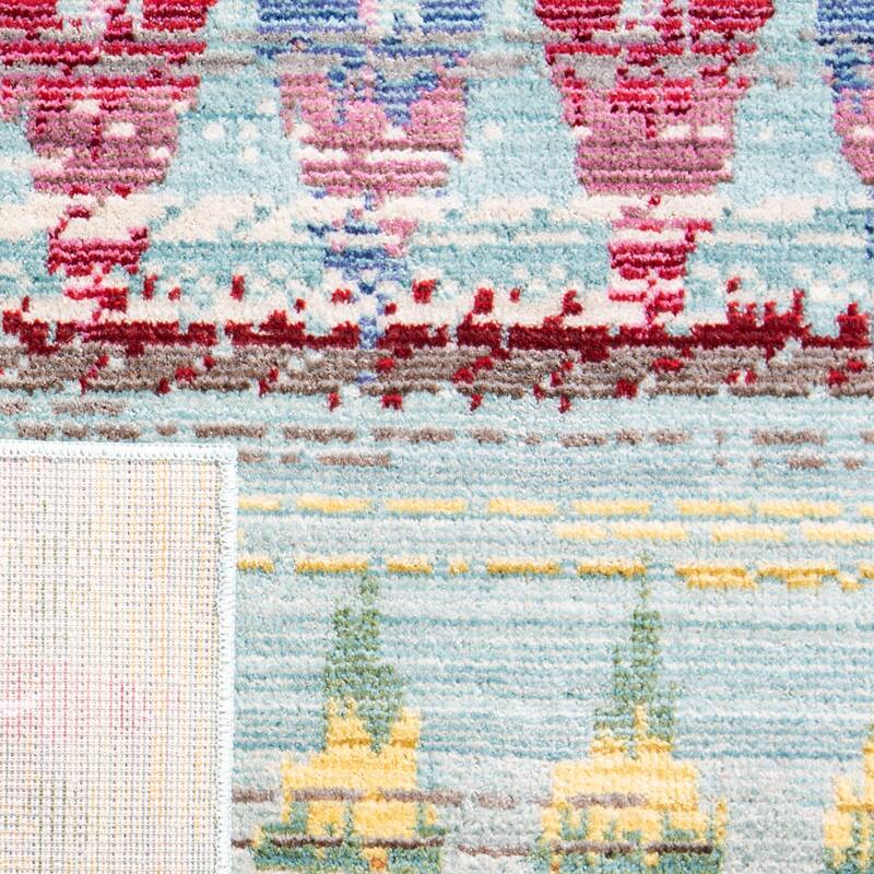 SAFAVIEH Valencia Georgianna Distressed Vintage Boho Oriental Polyester Rug