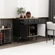 preview thumbnail 19 of 45, Timechee Kitchen Sideboard End Table Entry Accent Storage Cabinet