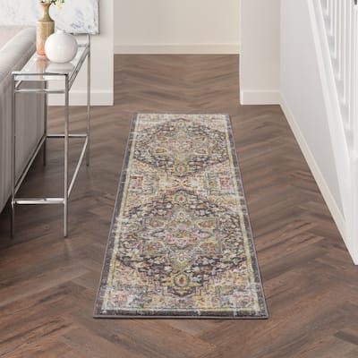 Nourison Soraya Modern Persian Medallion Area Rug