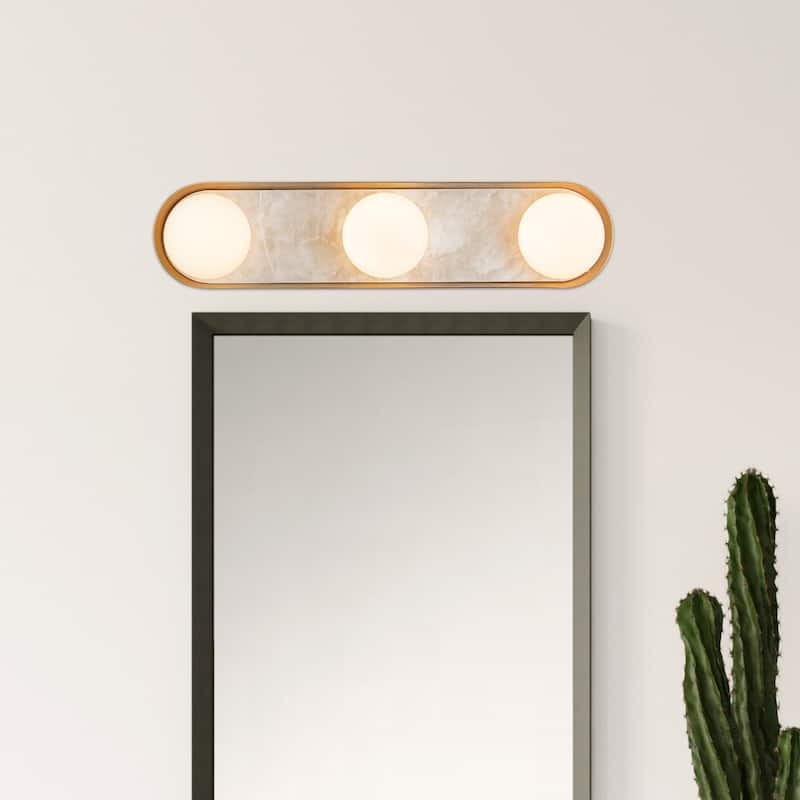 Alora Lighting WV320323 Alonso 3 Light 24" Wide LED Vanity Light