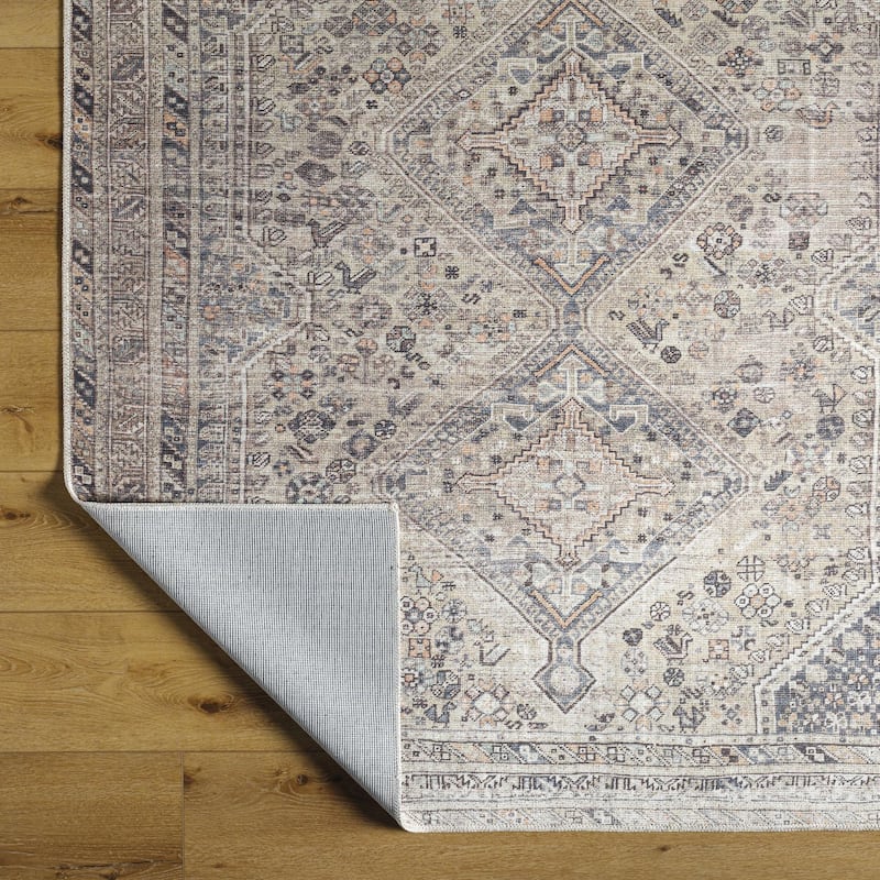 Livabliss x Vivir Eleni Vintage Washable Area Rug